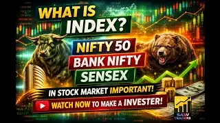 What Is Index? | Nifty 50, Bank Nifty & Sensex Explained for Beginners|Day-27|