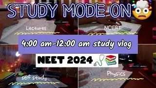 PRODUCTIVE DAY IN LIFE OF NEET ASPIRANT 🌱| I woke up at 4:00am 📚🩺|#neet2024  ✨️