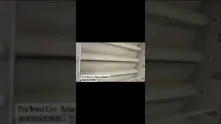 Fully automatic Arabic pita bread production line - Lebanese bread line