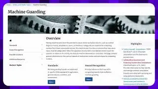 388 Preview for Lecture 16 Machine Safeguarding