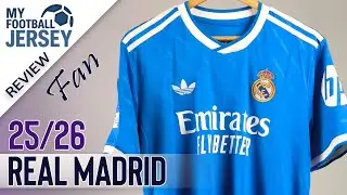 Real Madrid Third Jersey 25/26 (5BoundLess) Fan Version Review