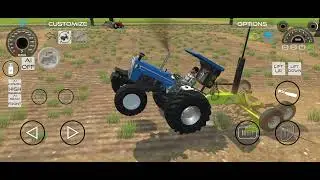 Tractor video  Indian tractor game kids toy game 