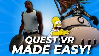 Meta Quest 3 VR Mods Made Easy! GTA San Andreas, Simpsons & More in VR