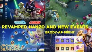 Hanzo revamped,Star War,Annual starlight,Brody Champion skin #mobilelegends#mobilelegendsbangbang