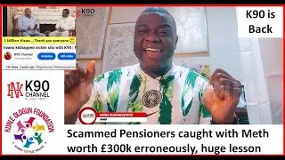 How scammed Pensioners got caught with Meth worth £300k erroneously, huge lesson for us all ICareful