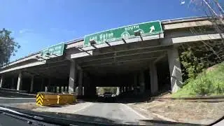 Time-Lapse Drive: Friday, March 24th, 2023 Brentwood to Sunnyvale, Northern CA, USA