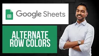 Как чередовать цвета строк в Google Таблицах | Настройка цвета строк