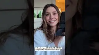 Elizabeth Olsen getting ready behind the scenes