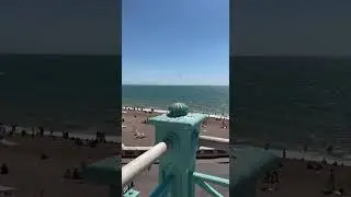 На берегу Ла-Манша. Брайтон. Южная Англия #англия #england #best #see #beach #курорты #море #мир