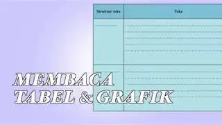 Kelas 09 - Bahasa Indonesia - Membaca Tabel & Grafik | Video Pendidikan Indonesia