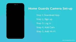How to Setup Home Guards C304/C302/C362/C363/C383 Home Security Camera