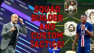 MY TOP 200 SQUAD BATTLES SQUAD BUILDER AND CUSTOM TACTICS! (OLD) - FIFA 21 ULTIMATE TEAM!