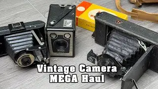 Vintages Camera Haul - With one camera a century old