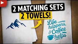 Turn 2 Towels Into 2 Matching Sets! Save Money & Space | DIY Design Hack