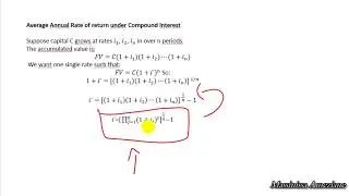 Average return rate