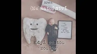 NEMATEŘSTV&Iacute; EP44: Když rostou zoubky (př&iacute;znaky, jak d&iacute;těti ulevit, kdy rostou zuby)