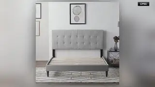 Several platform beds recalled over safety issues