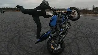 Kawasaki Zx-6r Stuntbike Project EP6 - Final build & Testride