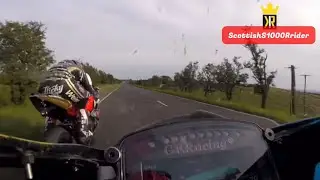 Peter Hickman vs Lee Johnston BEST LAP EVER !! Yamaha R1 Uslter GP #motogp #R1