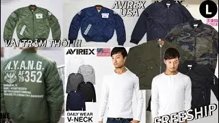 [Ngày Đặc Biệt]Áo Bomber,Pilot MA1 Oliu,Áo Thun Avirex(Trắng) | 28-10-2025|Zalo:0767608997 