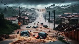 CIDADES inteiras SUBMERSAS! O BRASIL enfrenta CHUVAS devastadoras.