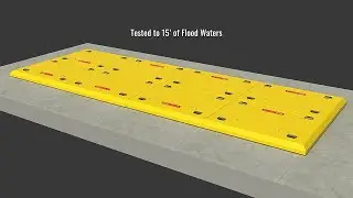 RSA Flood Control Temporary Sidewalk Vent Cover
