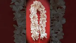 Making Flower Garland for Puja #garland #flowers #temple #puja #devotional #traditional #routinevlog