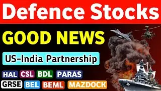 Defence Stocks Latest News 🔥 US India Defence Framework