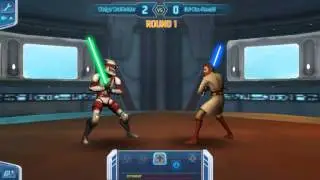 CWA Lightsaber Duel Level 1-Vs Obi Wan Kenobi