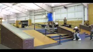Dekline Footwear Team Shredding at Woodward West