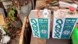 Масло Хадо 5w40 замена после 11тыс. км. на ВАЗ-2110