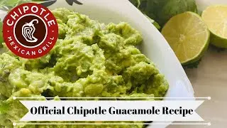 Chipotle&rsquo;s Official Guacamole Recipe ! Creamy Guacamole Recipe!