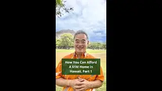How can you afford a $1,000,000 home in Hawaii? 🏠