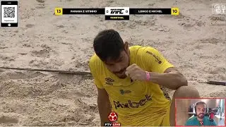 JOGAÇO na Semi - Rafael longo e Michel x Vitinho e Paraná - TAFC 42  - React FTV Ep 247