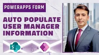 Auto Populate User Manager Information using PowerApps
