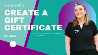 Create A Gift Certificate For Your Business In Canva