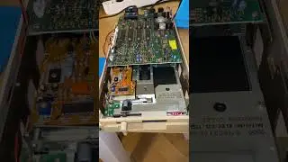 Commodore 1541 (Mitsumui D500) read head repair. was a nightmare to wind the wire but it works well.