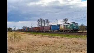 [CFL Cargo] 188 064 z pociągiem intermodalnym na linii 271 | Ił&oacute;wiec
