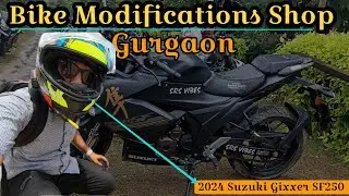 Bike Modification Shop in Gurgaon | 2024 Suzuki Gixxer SF250 Modifiction