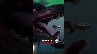 Fenrir in AC Valhalla vs God of War #godofwar #gaming #kratos #godofwarragnarok