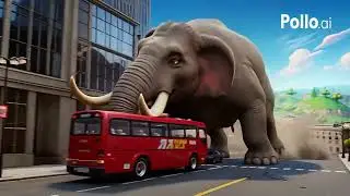 &ldquo;GIANT vs ELEPHANT Destroys the City#ai  #chaos  #elephant  #giant  #citysmash2  #shorts