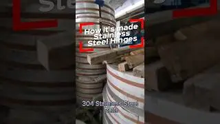 How Stainless Steel Hinges are Made. #chinaimport #madeinchina #hingesupplier  #hinges