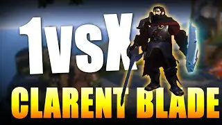 Solo Outnumber fight with Clarent Blade  | Albion Online