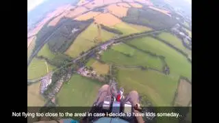 Paramotor Flight Over Wrotham / Borough Green / Vigo