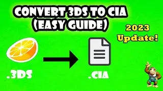 Конвертация файлов 3DS в CIA на ПК (обновленное руководство, которое все еще работает в 2024 году)