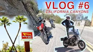 По каньонам Калифорнии на наших Harley-Davidsons!