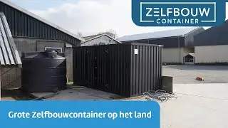 Maximaliseer Uw Boerderijopslag met de Zwarte 5x2 Meter Opslagcontainer