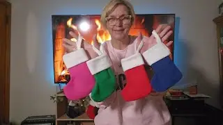 🎄 12 Pack Mini Christmas Stockings | 7