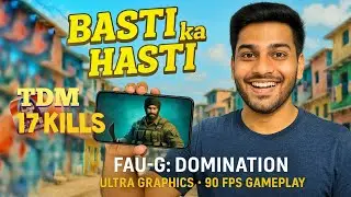 17 Kills Team Death MATCH Basti map FauG Domination Ultra graphics gameplay