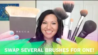 BECCA Cosmetics The One Perfecting Brush - review, demo
